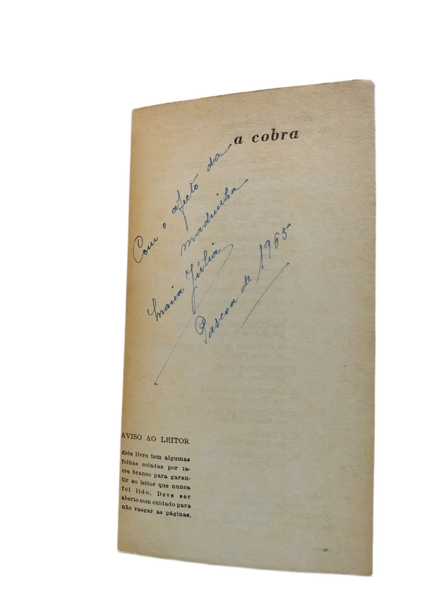 a cobra mickey spillane dedicatoria Dedicatória no livro A Cobra de Mickey Spillane.