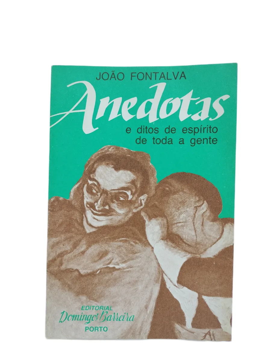 anedotas joao fontalva capa Capa do livro Anedotas de João Fontalva.