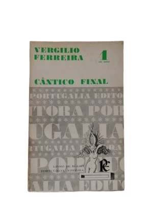Capa do livro Cântico Final, de Virgílio Ferreira.