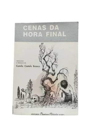 Capa do livro Cenas da Hora Final, de autor desconhecido, com corte inferior mais curto que o normal.