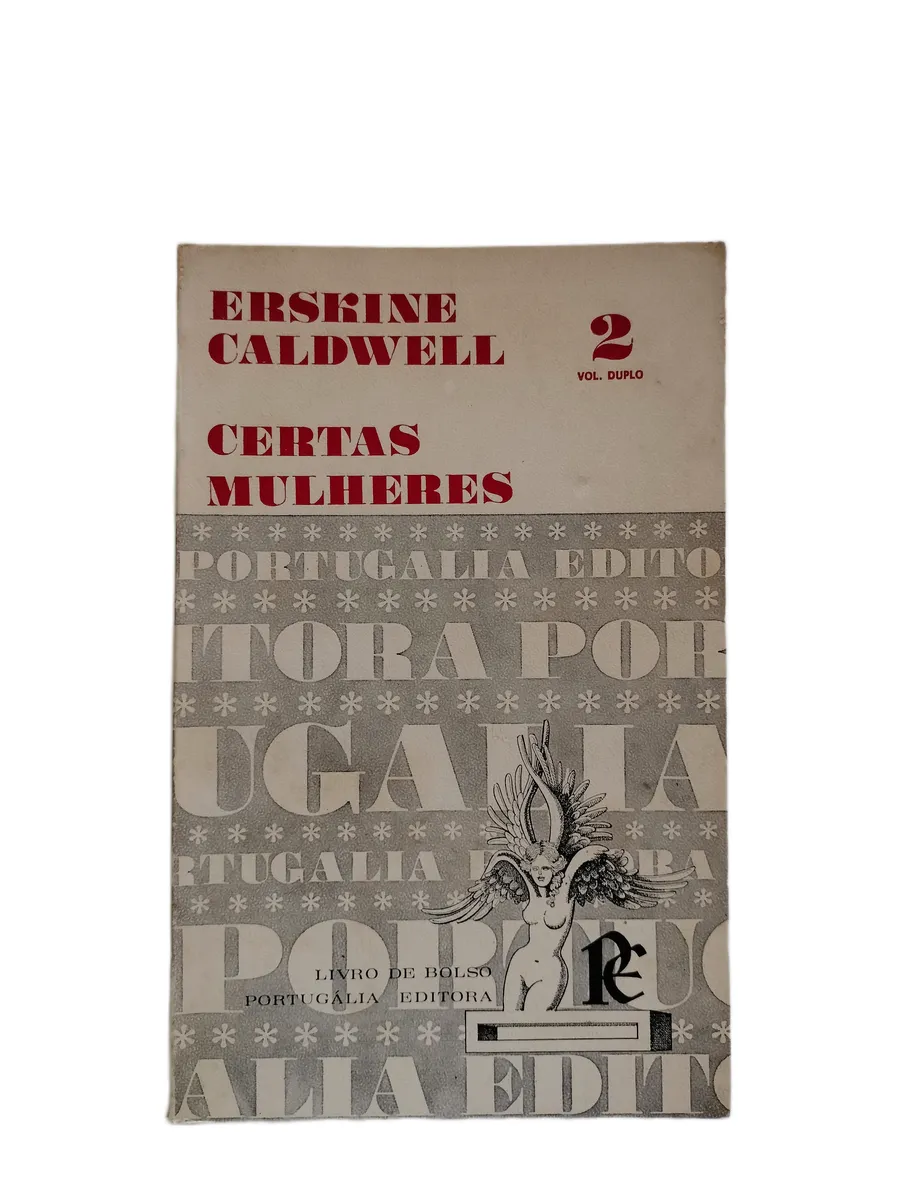 certas mulheres erskine caldwell capa Capa do livro Certas Mulheres, de Erskine Caldwell.