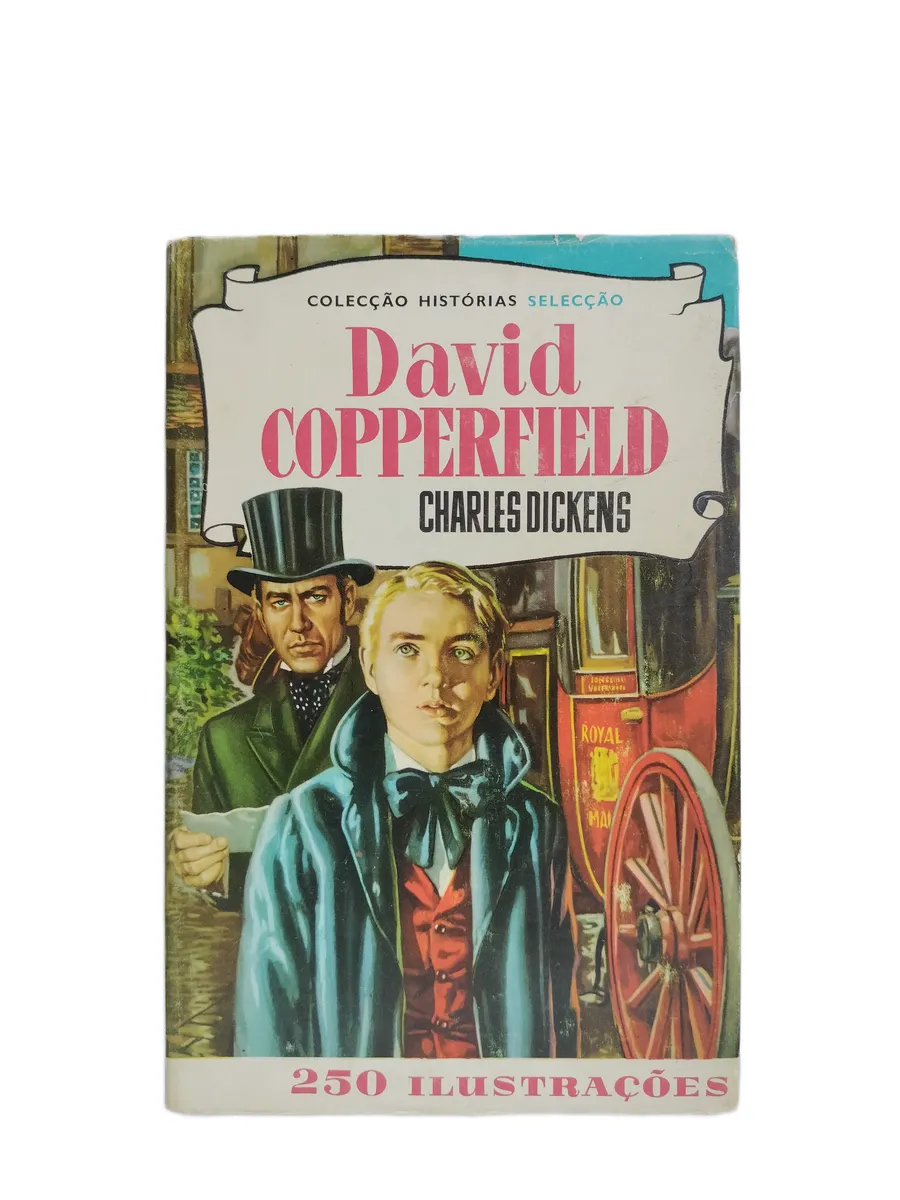 david copperfield charles dickens capa Capa do livro David Copperfield de Charles Dickens.