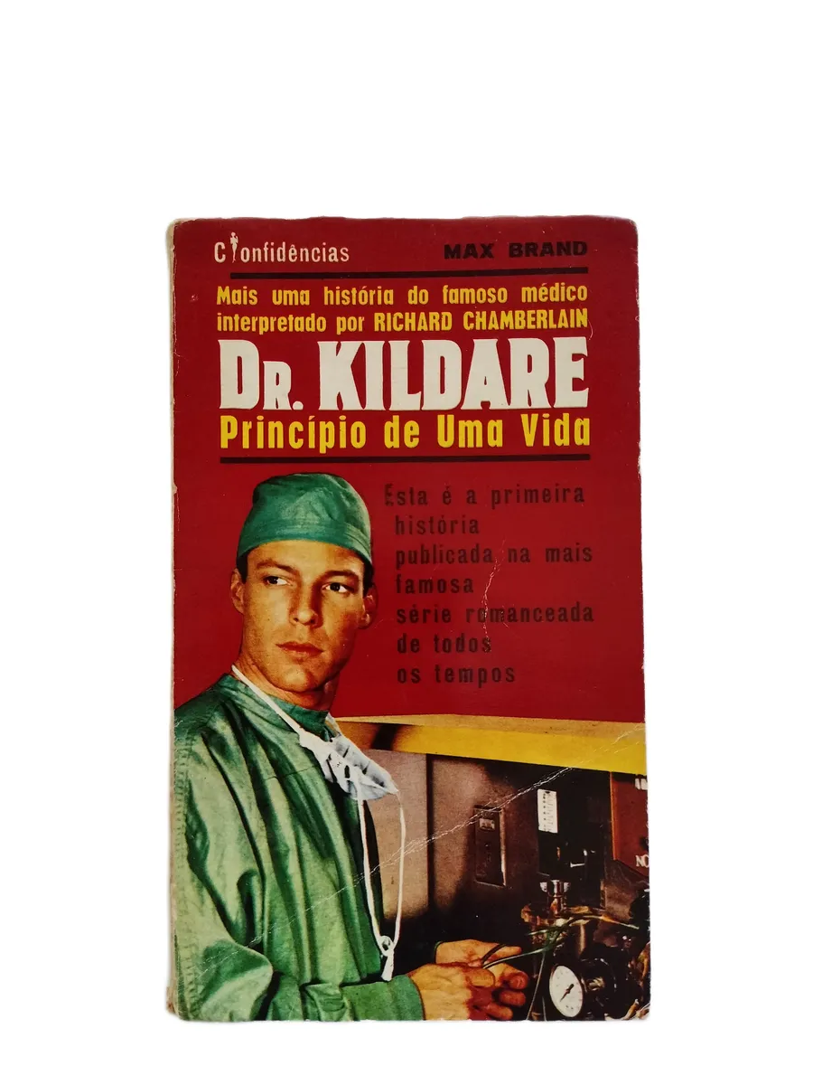 dr kildare principio de uma vida max brand capa Capa do livro Dr Kildare, Princípio de uma Vida, de Max Brand.