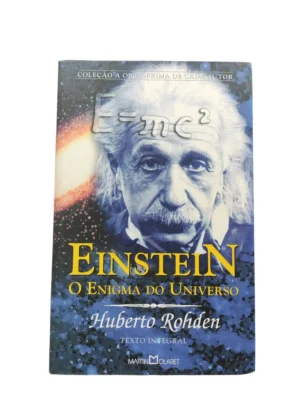 Capa do livro Einstein, o Enigma do Universo, de Huberto Rohden.