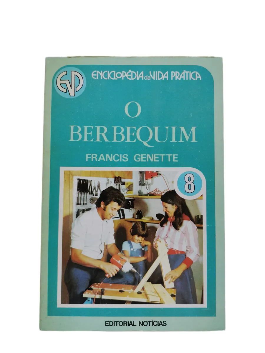 o berbequim francis genette capa Capa do livro O Berbequim de Francis Genette.
