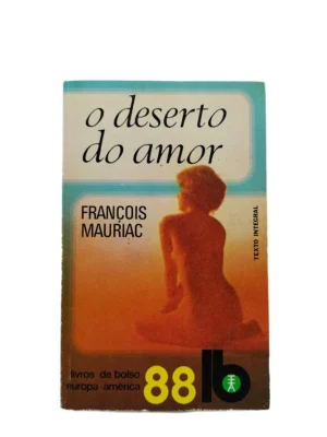 Capa do livro O Deserto do Amor, de François Mauriac.