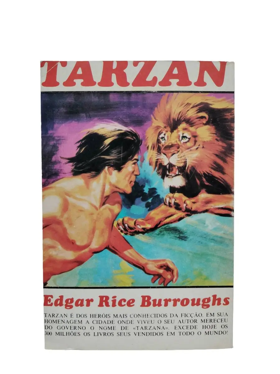 tarzan e o leao de ouro edgar rice burroughs contracapa Contracapa do livro Tarzan e o Leão de Ouro de Edgar Rice Burroughs.