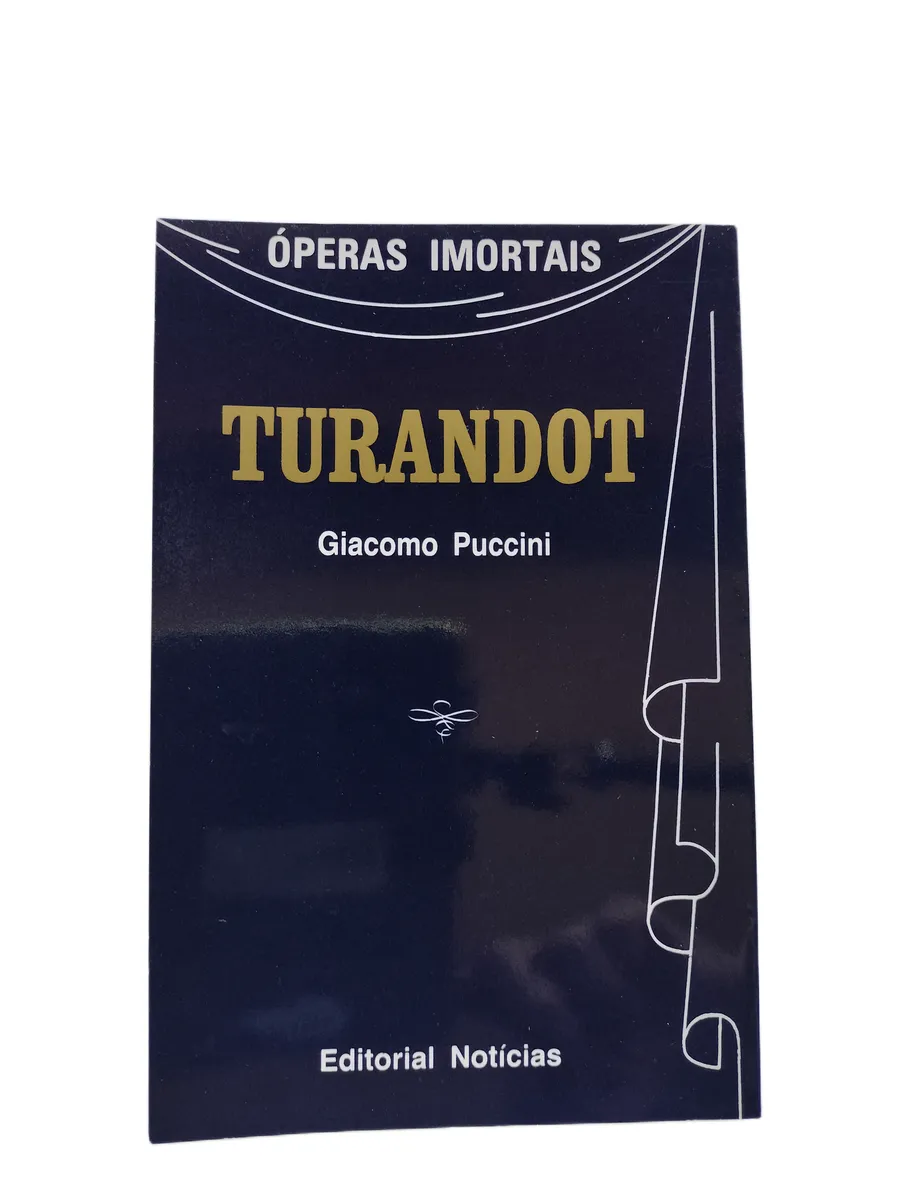 turandot giacomo puccini contracapa Contracapa do livro Turandot de Giacomo Puccini.