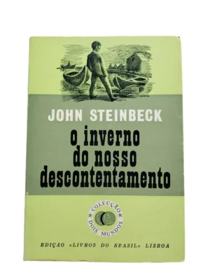Capa do livro O Inverno do Nosso Descontentamento de John Steinbeck.