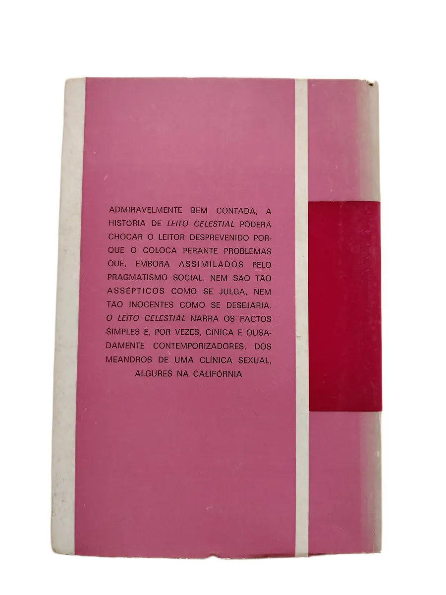 o leito celestial irving wallace contracapa Contracapa do livro O Leito Celestial de Irving Wallace.