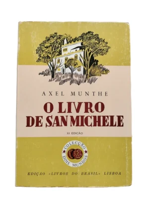 Capa do livro O Livro de San Michele de Axel Munthe.