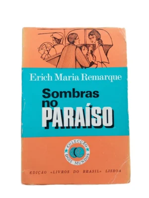 Capa do livro Sombras no Paraíso de Erich Maria Remarque.