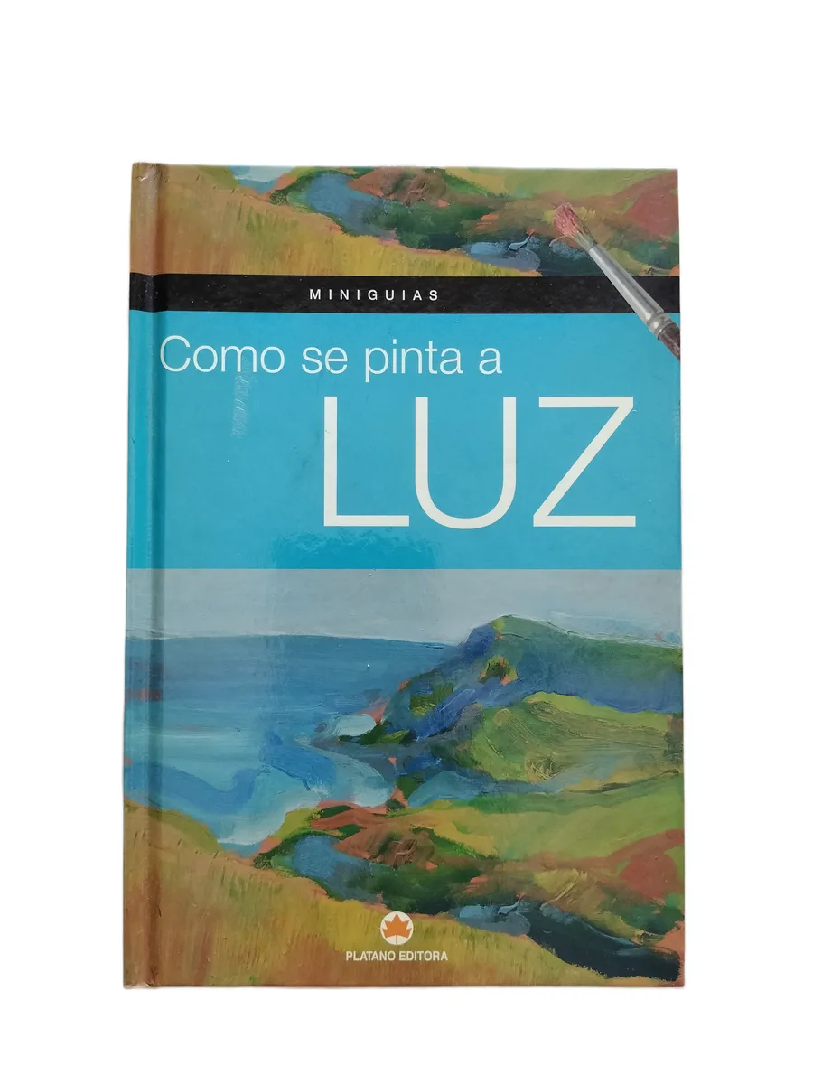 como se pinta a luz platano editora capa Capa do livro Como Se Pinta a Luz da Plátano Editora.