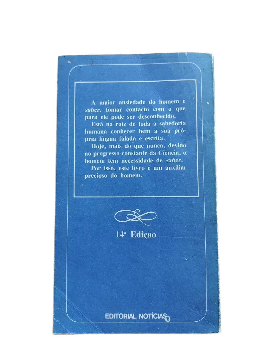prontuario ortografico e guia da lingua portuguesa magnus bergstrom neves reis 14 edicao contracapa Contracapa do livro Prontuário Ortográfico e guia da língua portuguesa, de Magnus Bergström e Neves Reis, 14.ª Edição.