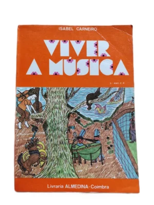 Capa do livro Viver a Música de Isabel Carneiro.