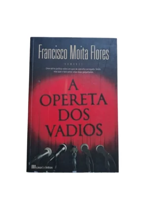 a opereta dos vadios francisco moita flores capa Capa do livro de A Opereta dos Vadios de Francisco Moita Flores.