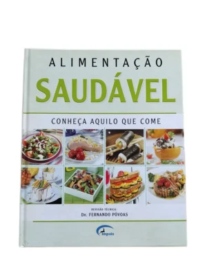 Capa do livro Alimentação Saudável da Impala.