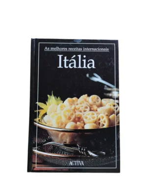 as melhores receitas internacionais italia capa Capa do livro As Melhores Receitas Internacionais – Itália.