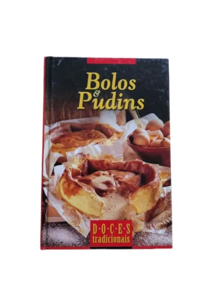 Capa do livro Bolos e Pudins – Doces Tradicionais.