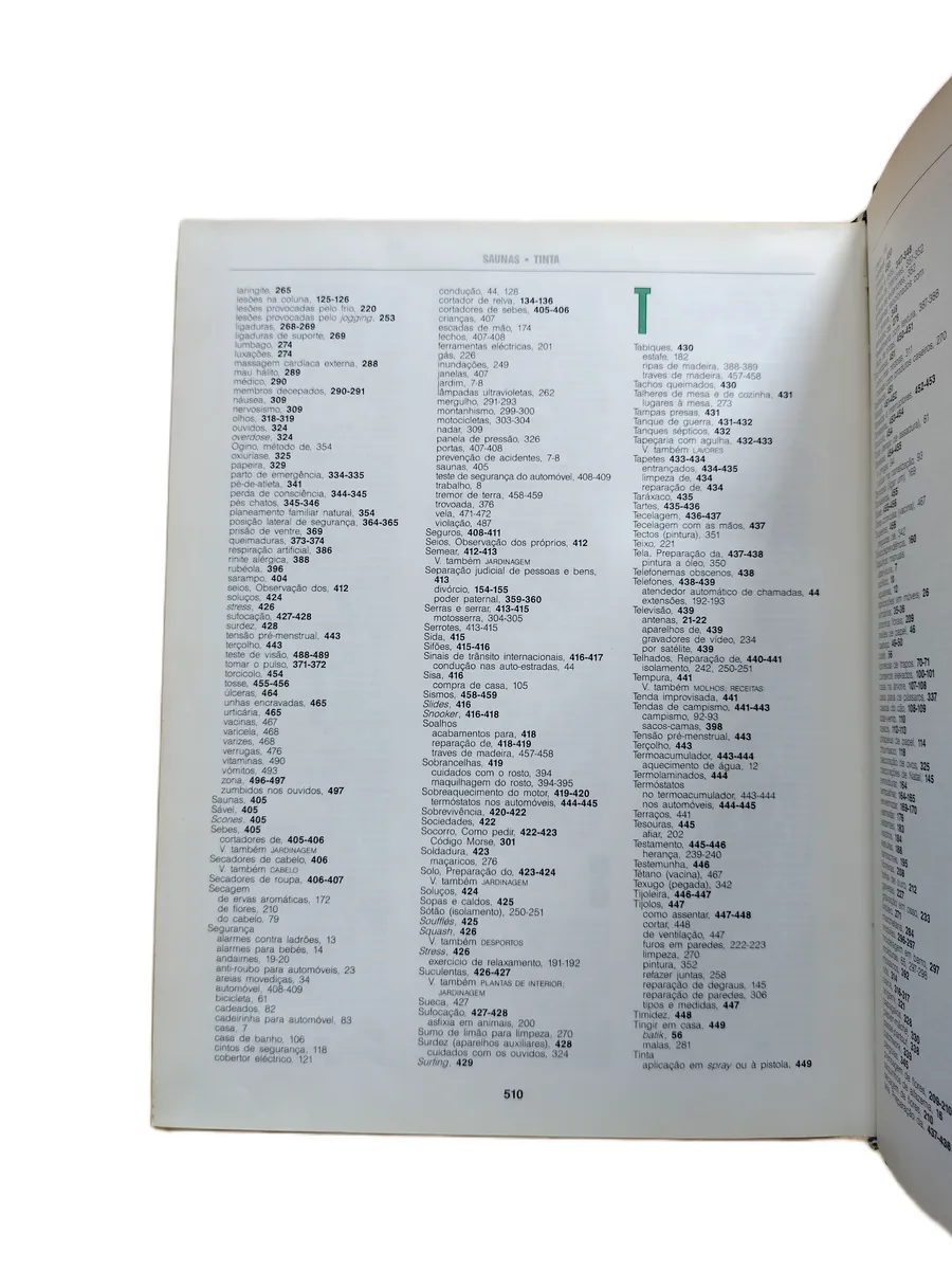 como fazer quase tudo seleccoes do readers digest indice 2 Índice do livro Como Fazer Quase Tudo das Selecções do Reader's Digest.