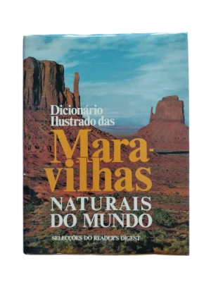 Capa do livro Dicionário Ilustrado das Maravilhas Naturais do Mundo da Reader's Digest.