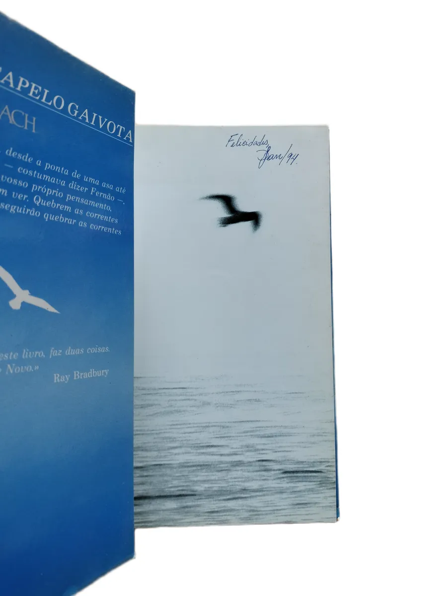fernao capelo gaivota richard bach dedicatoria Dedicatória do livro Fernão Capelo Gaivota de Richard Bach.