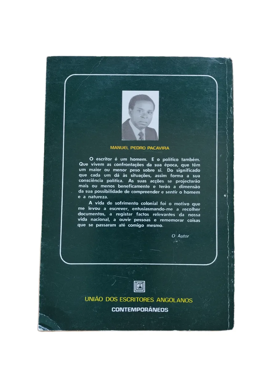 gentes do mato manuel pedro pacavira contracapa Contracapa do livro Gentes do Mato de Manuel Pedro Pacavira.