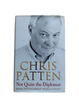Capa do livro Not Quite the Diplomat de Chris Patten.