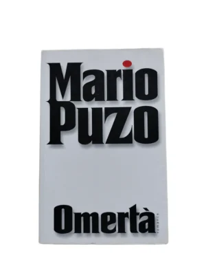 Capa do livro Omerta de Mario Puzo.