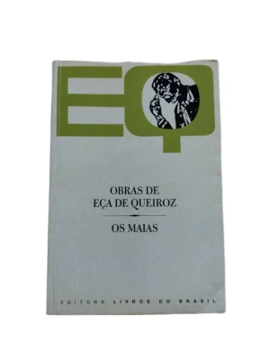 Capa do livro Os Maias de Eça de Queiroz.