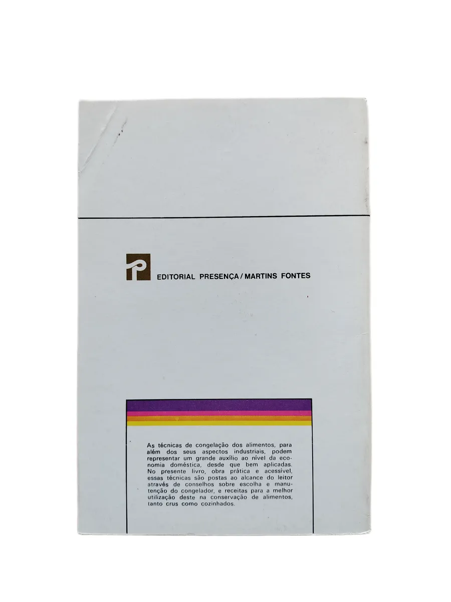 a congelacao dos alimentos suzanne lapointe contracapa Contracapa do livro A Congelação dos Alimentos de Suzanne Lapointe.