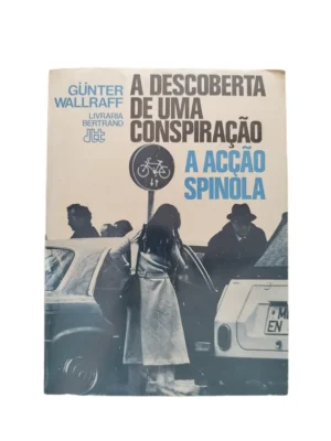 Capa do livro A Descoberta de Uma Conspiração de Gunter Wallraff.