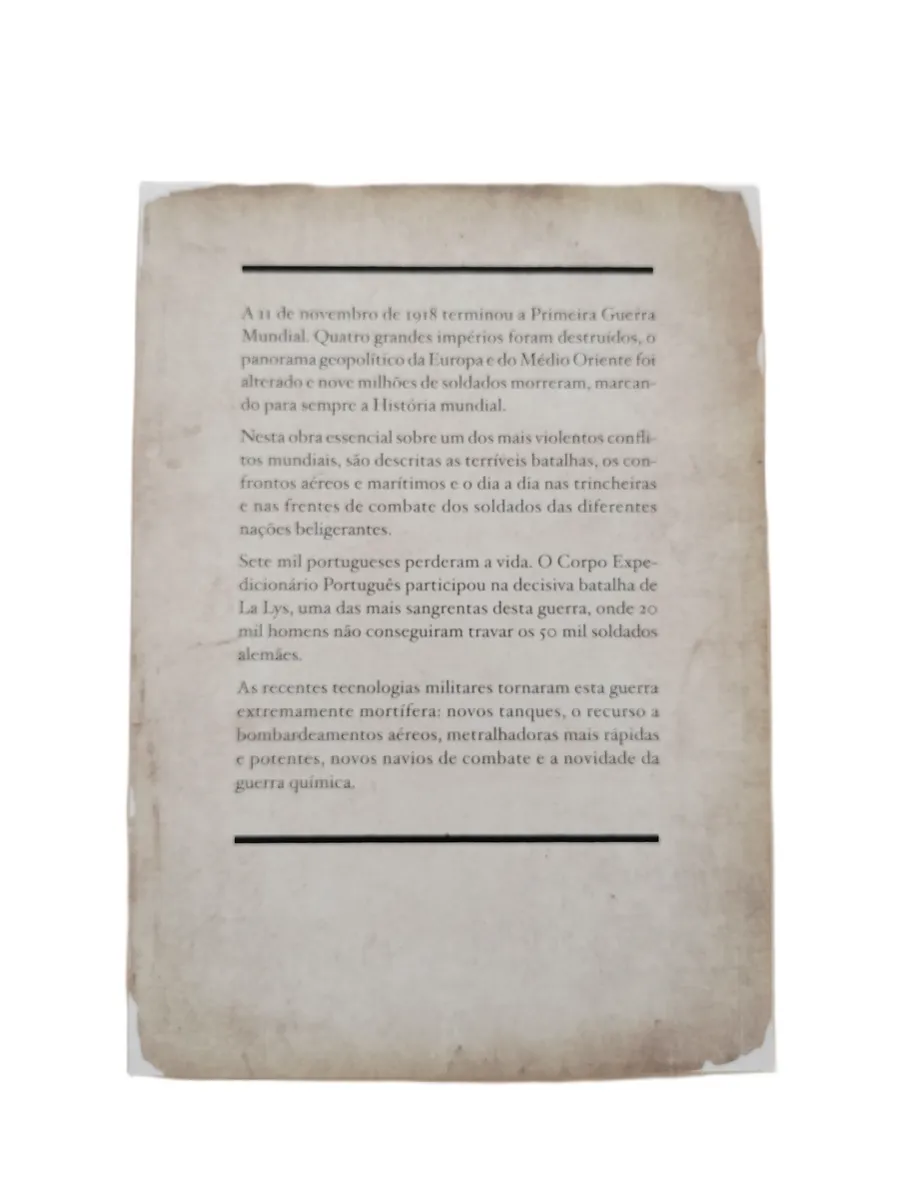 a primeira guerra mundial martin gilbert volume 2 contracapa Contracapa do livro A Primeira Guerra Mundial (Volume 2) de Martin Gilbert.