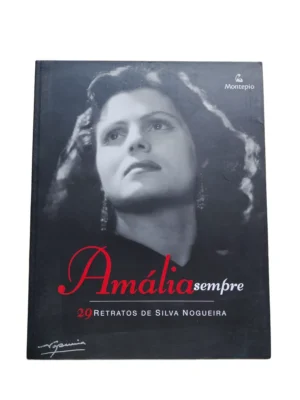 amalia sempre silva nogueira capa Capa do livro Amália Sempre de Silva Nogueira.