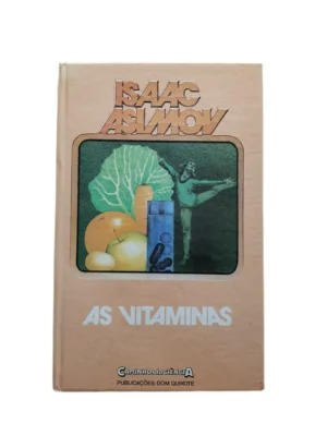 Capa do livro As Vitaminas de Isaac Asimov.