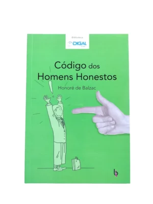 Capa do livro Código dos Homens Honestos de Honoré de Balzac.