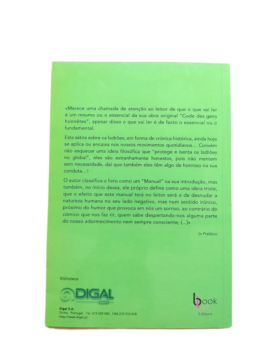codigo dos homens honestos honore de balzac contracapa Contracapa do livro Código dos Homens Honestos de Honoré de Balzac.