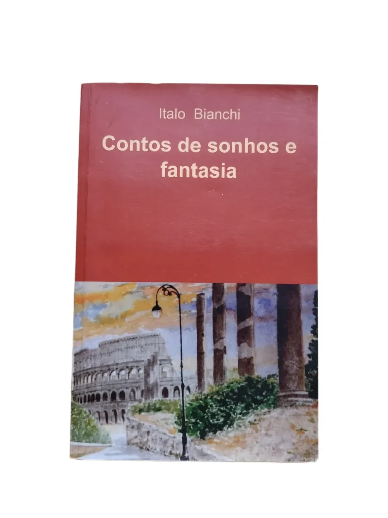 Capa do livro Contos de Sonhos e Fantasia de Italo Bianchi.