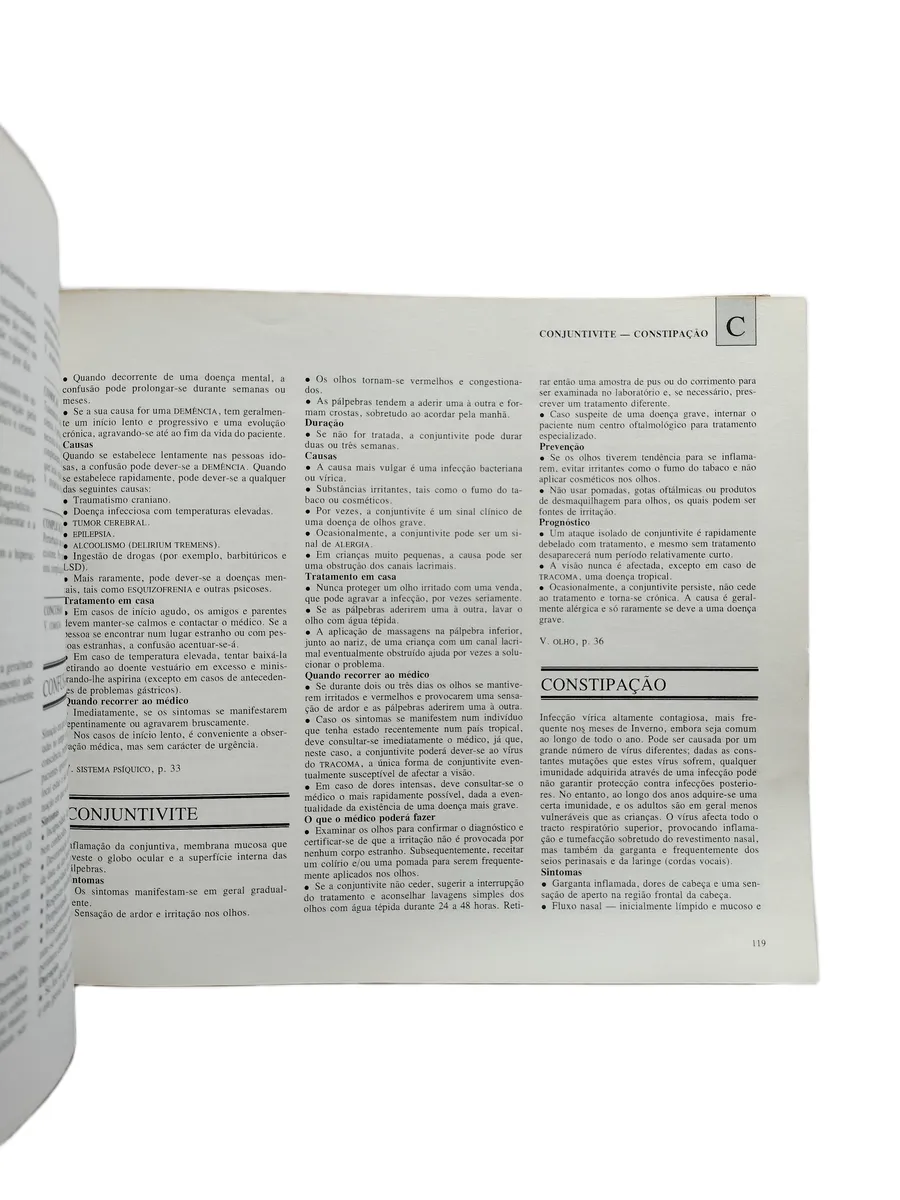enciclopedia medica ilustrada seleccoes do readers digest pagina Página do livro Enciclopédia Médica Ilustrada das Selecções do Reader's Digest.