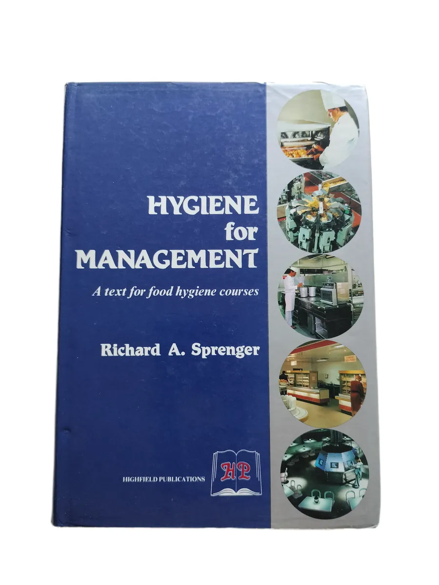 hygiene for management richard a sprenger capa Capa do livro Hygiene for Management de Richard A. Sprenger.