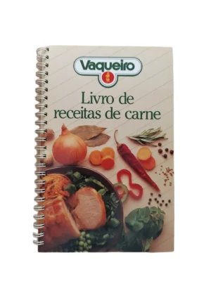 Capa do livro Livro de Receitas de Carne da Vaqueiro.