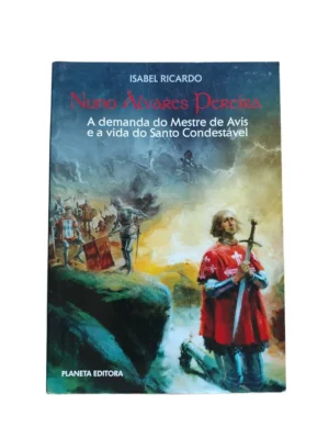 Capa do livro Nuno Álvares Pereira de Isabel Ricardo.