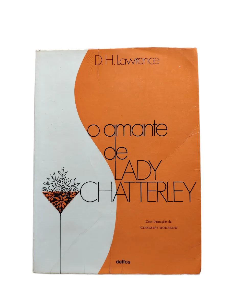 o amante de lady chatterley d h lawrence capa Capa do livro O Amante de Lady Chatterley de D. H. Lawrence.