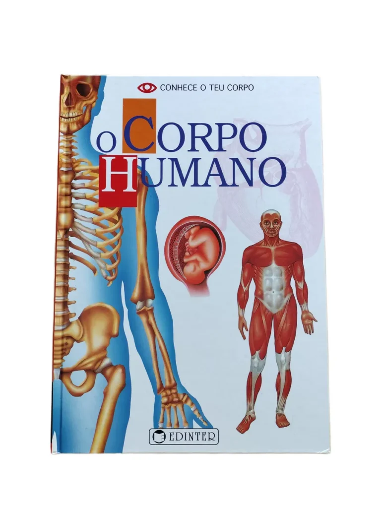 Capa do livro O Corpo Humano da Edinter.