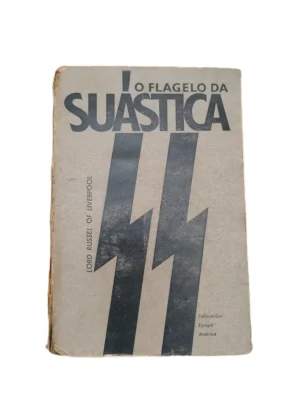 Capa do livro O Flagelo da Suástica de Lord Russell of Liverpool.