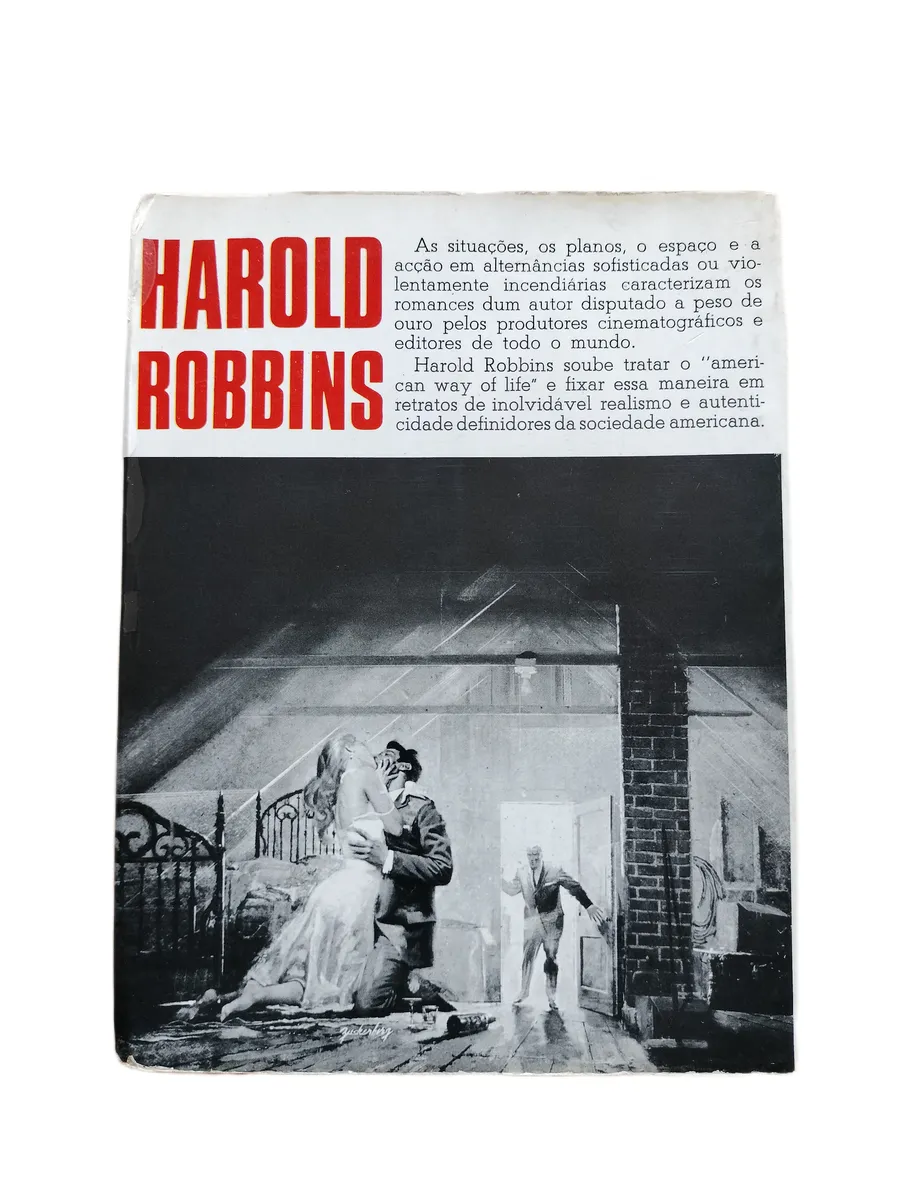 para onde foi o amor harold robbins contracapa Contracapa do livro Para Onde Foi o Amor de Harold Robbins.