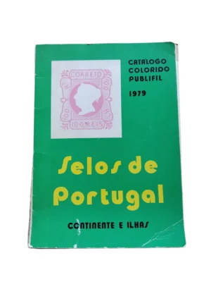 Capa do livro Selos de Portugal da Publifil.
