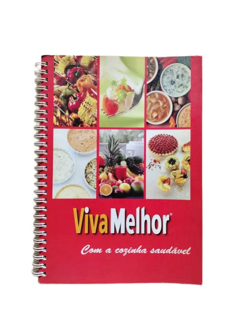 Capa do livro Viva Melhor com a Cozinha Saudável.
