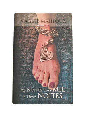 Capa do livro As Noites das Mil e Uma Noites de Naguib Mahfouz.