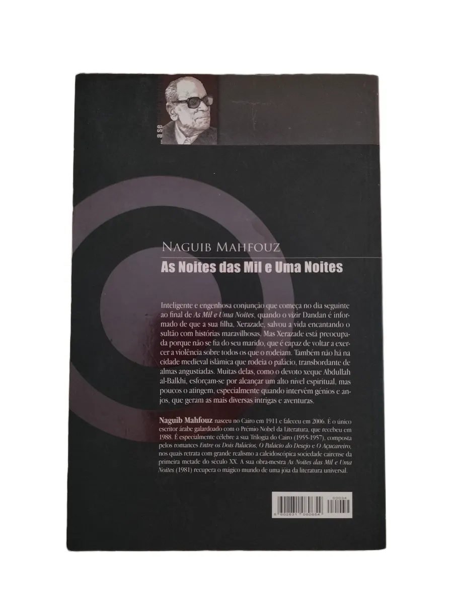 as noites das mil e uma noites naguib mahfouz contracapa Contracapa do livro As Noites das Mil e Uma Noites de Naguib Mahfouz.